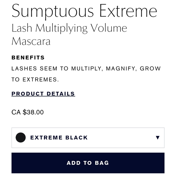 Estee Lauder Sumptuous Extreme Lash Multiplying Volume Mascara - Picture 3 of 3